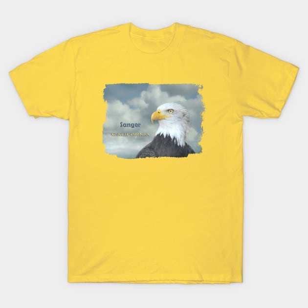 Bald Eagle Sanger CA T-Shirt by Elisabeth Lucas